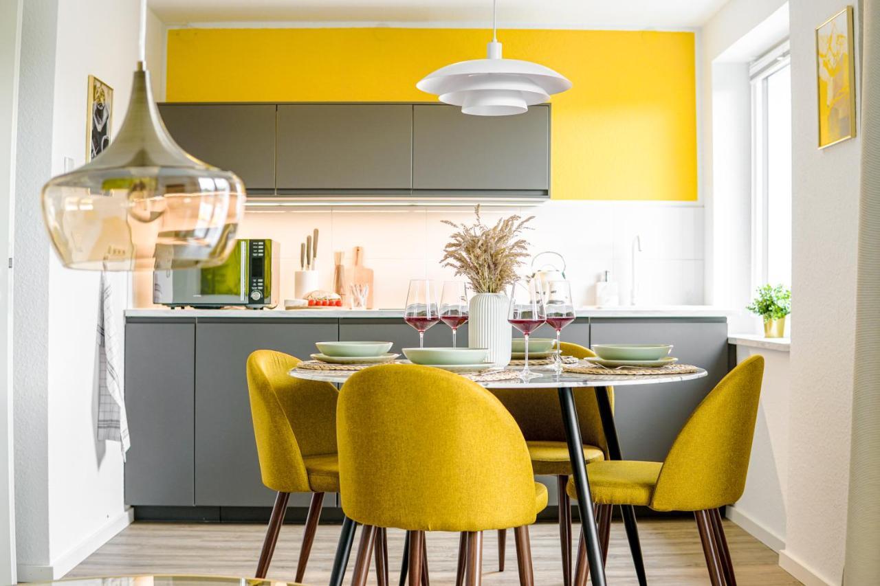 Homefy Come-Together Apartment - Balkon - Aufzug - Free Parking - Smart Tvs Essen Zewnętrze zdjęcie