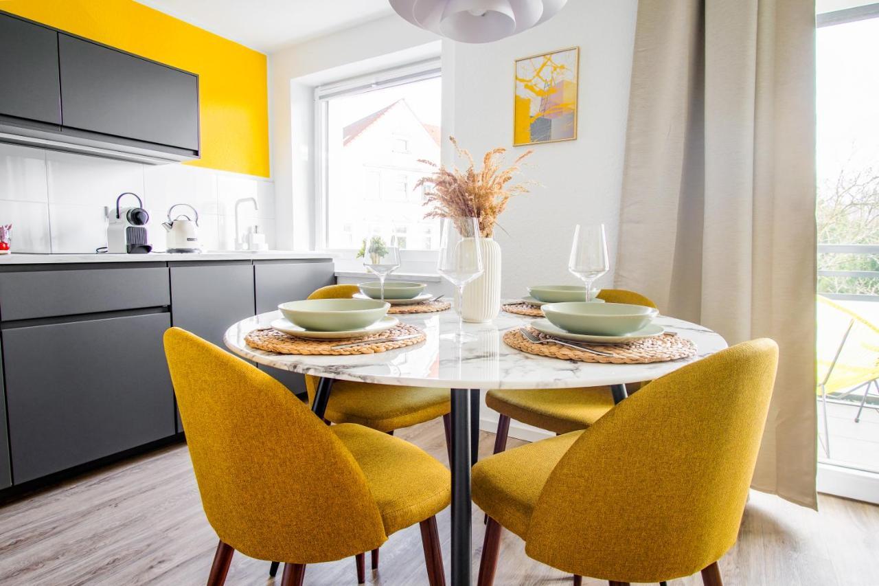 Homefy Come-Together Apartment - Balkon - Aufzug - Free Parking - Smart Tvs Essen Zewnętrze zdjęcie
