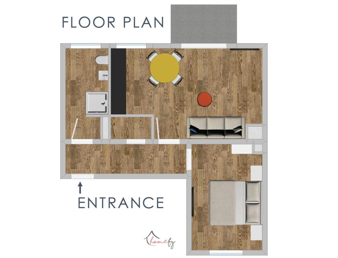Homefy Come-Together Apartment - Balkon - Aufzug - Free Parking - Smart Tvs Essen Zewnętrze zdjęcie